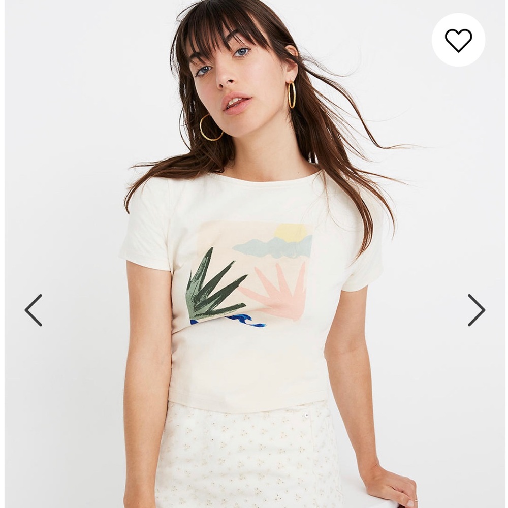 Madewell — Botanical Graphic Setlist Boxy Tee